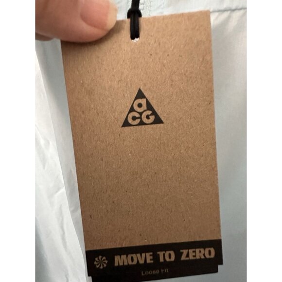 Nike ACG Cinder Cone Glacier Blue Windproof Running Jacket Men's Size 4X NWT - Picture 7 of 9